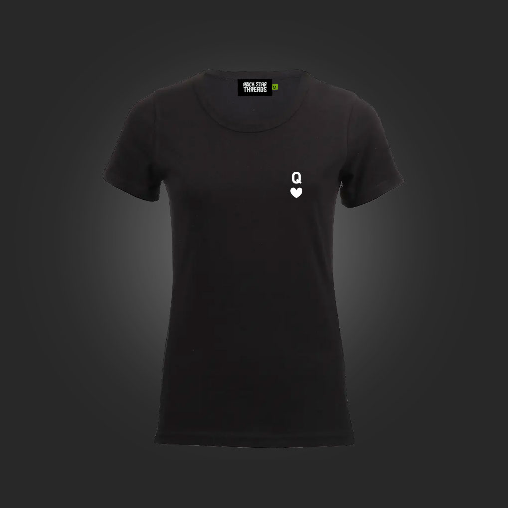 Queen of hearts Basic – Black