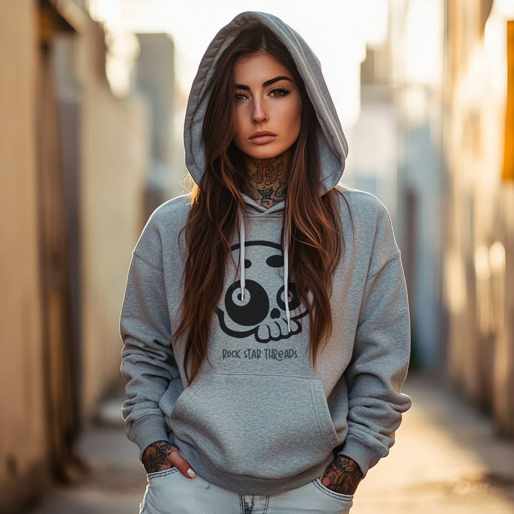 Classic Icon Hoody Grey