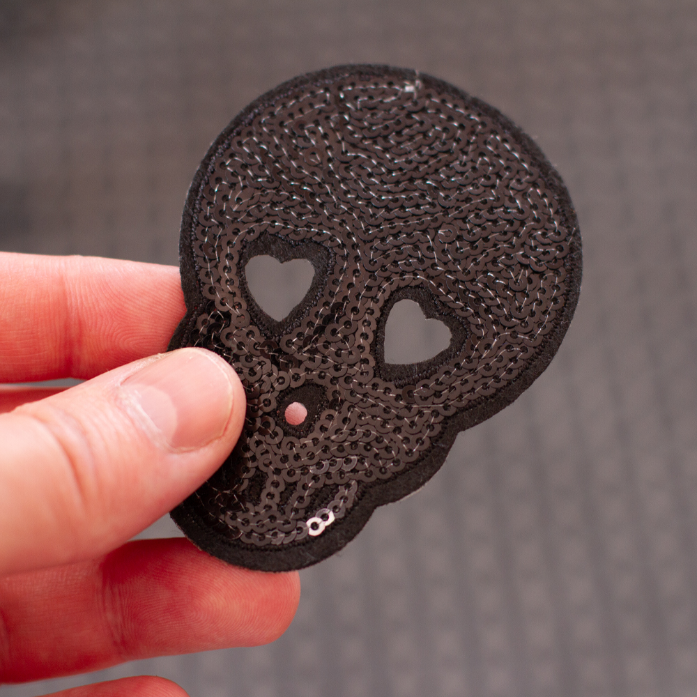 Sugar Black Glitter – patch