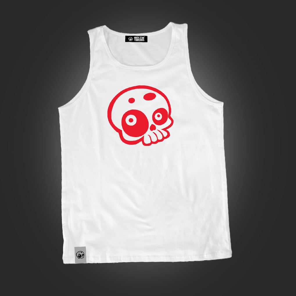 Icon – White Vest Red